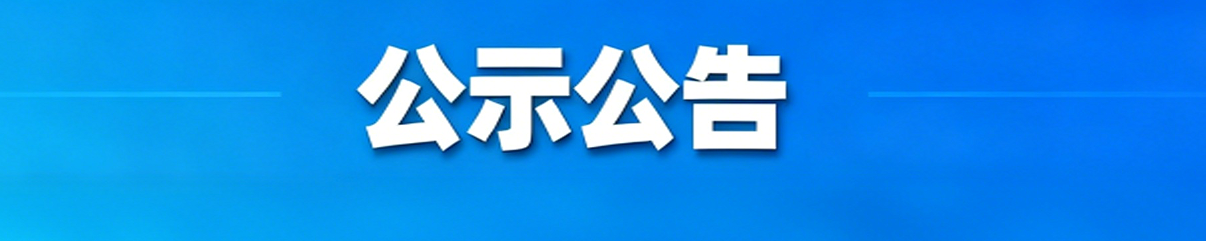 公示公告